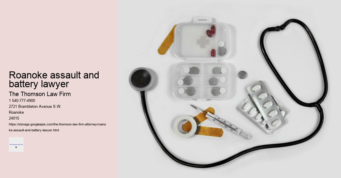 Roanoke assault and battery lawyer