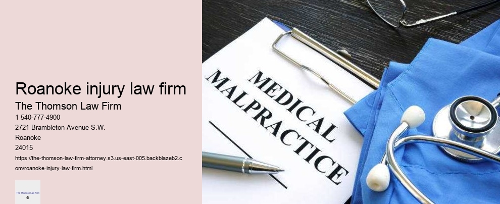 Roanoke injury law firm