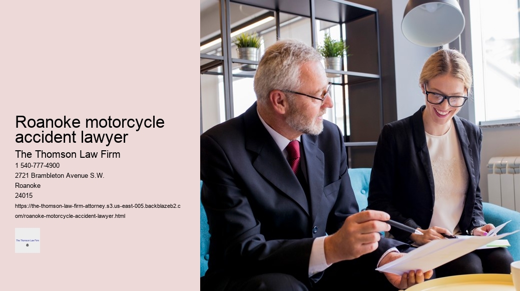Roanoke motorcycle accident lawyer