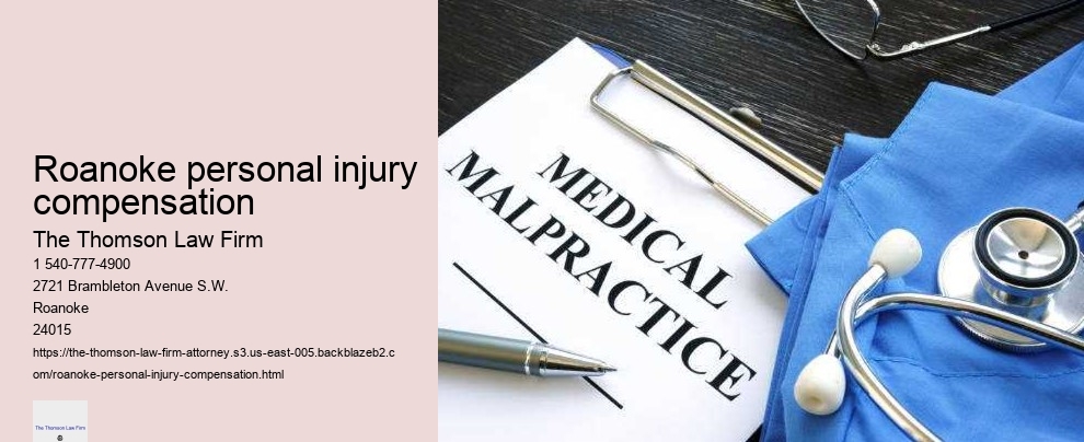 Roanoke personal injury compensation