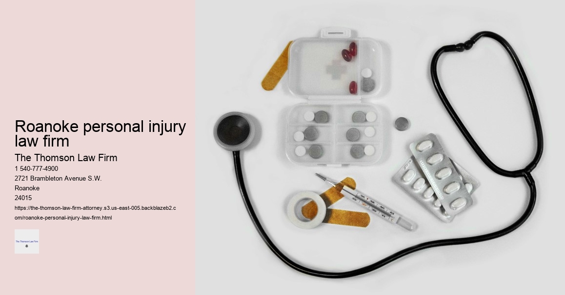 Roanoke personal injury law firm